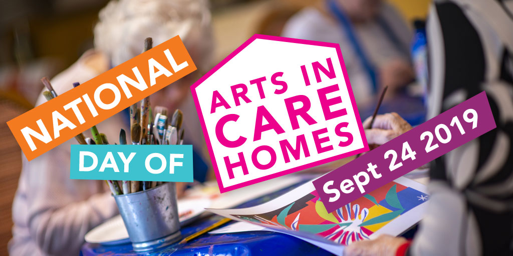 National Day of Arts in Care Homes will take place on 24 September